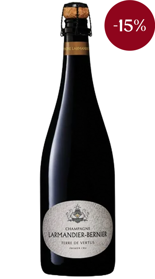 3 x Magnum Champagne Larmandier-Bernier - Terre de Vertus - Blanc de Blancs 2015 - Champagne 1er Cru