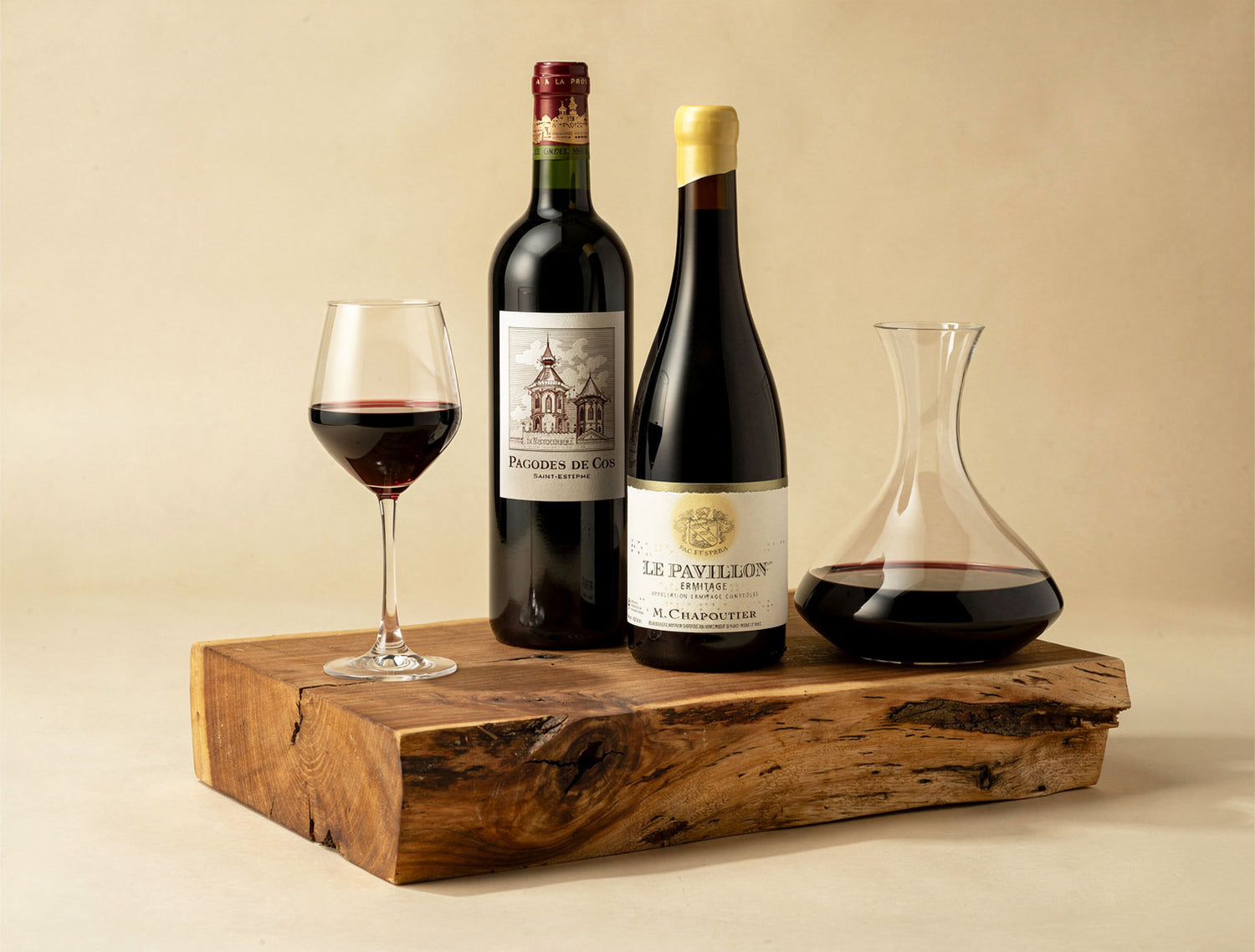 Coffret de deux vins rouges pour cadeaux d'affaires