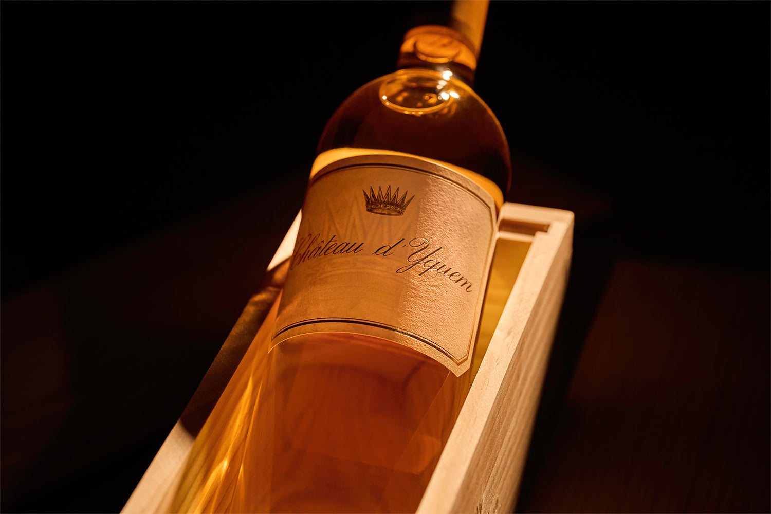 Château d'Yquem à offrir dans sa caisse bois